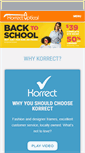 Mobile Screenshot of korrect.com